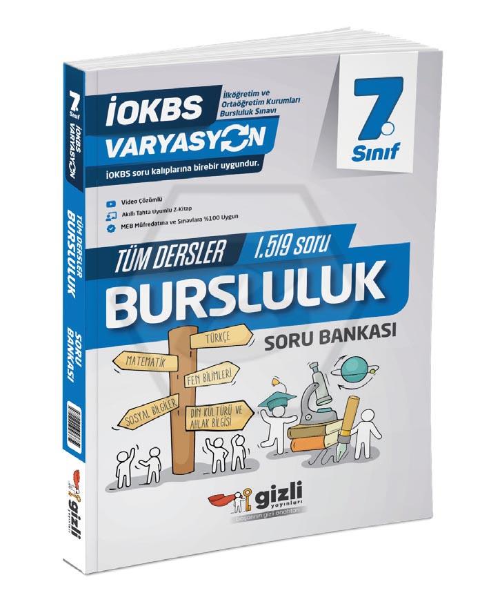 7.Sınıf VARYASYON Tüm Dersler Bursluluk Sınavı Soru Bankası