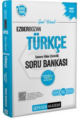 2026 KPSS Genel Yetenek Genel Kültür Ezberbozan Türkçe Tamamı Video Çözümlü Soru Bankası