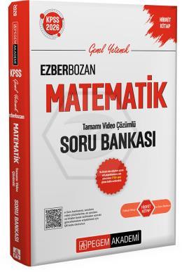 2026 KPSS Ezberbozan Matematik Tamamı Video Çözümlü Soru Bankası