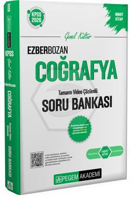 2026 KPSS Ezberbozan Coğrafya Tamamı Video Çözümlü Soru Bankası