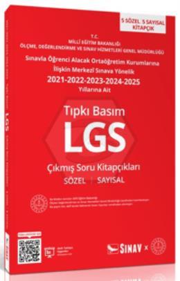 8.Sınıf LGS Tıpkı Basım Son 5 Yıl Çıkmış Soru Kitapçıkları