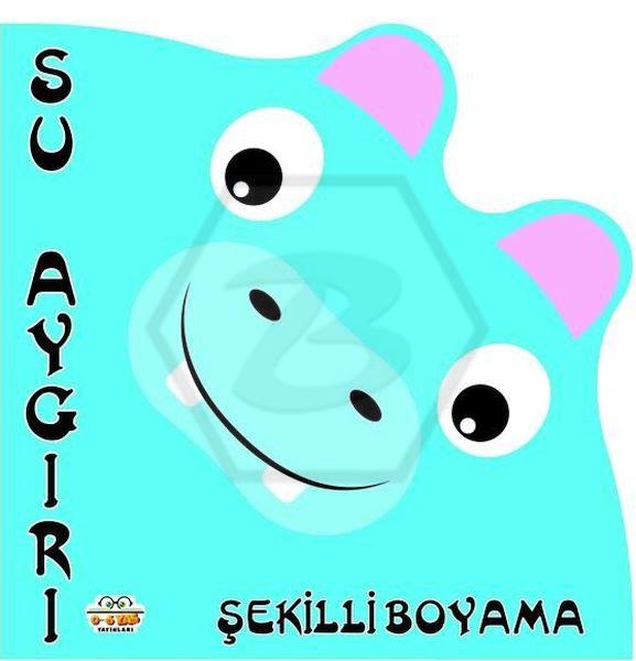 Şekilli Boyama - Su Aygırı