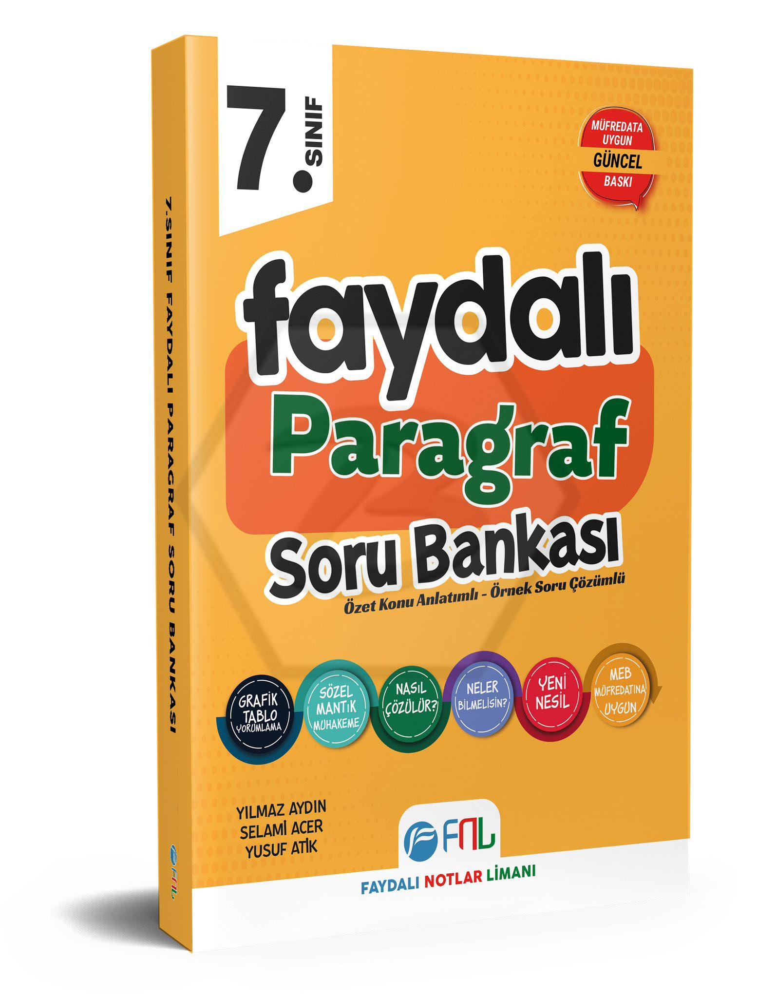 7.Sınıf Faydalı Paragraf Soru Bankası