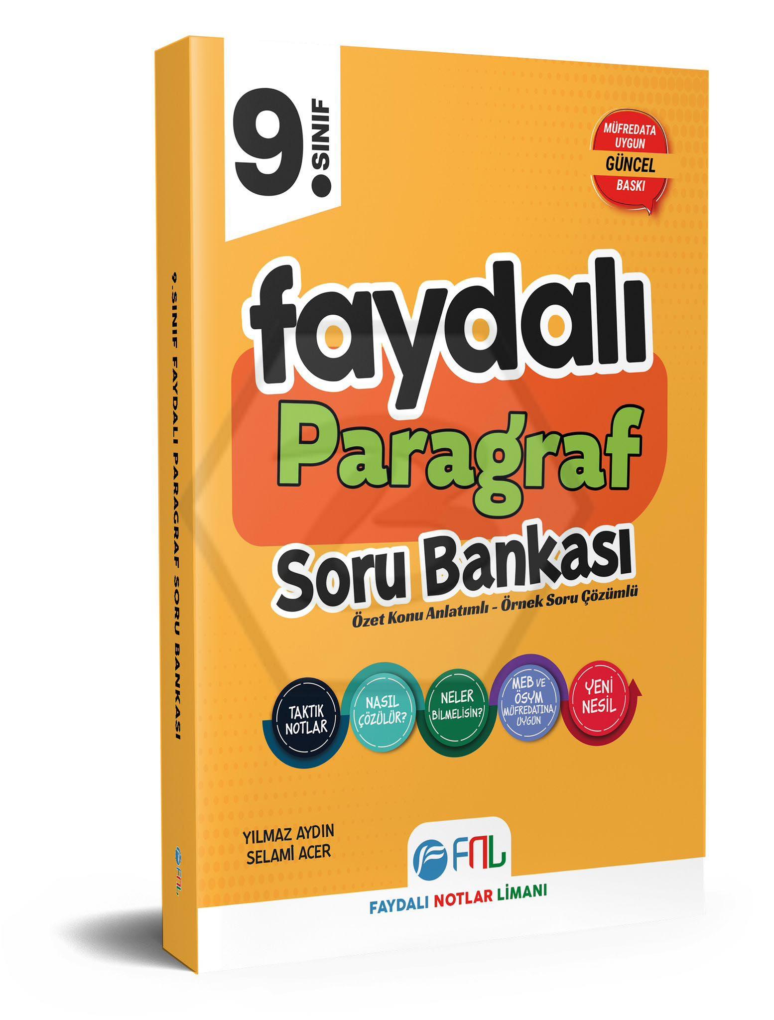 9.Sınıf Faydalı Paragraf Soru Bankası