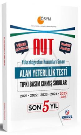 AYT Son 5 Yıl Tıpkı Basım Çıkmış Soru Kitapçıkları