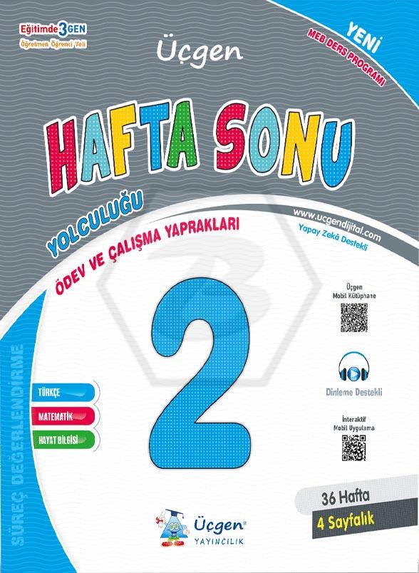 2. Sınıf HAFTA SONU - Ödev ve Çalışma Yaprakları 36 Hafta - YENİ 