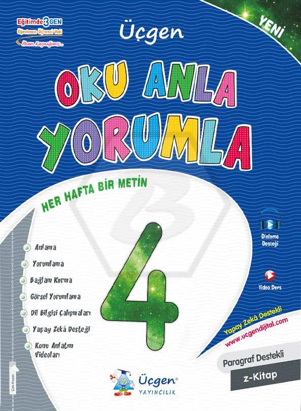 4. Sınıf - TÜRKÇE - OKU ANLA YORUMLA