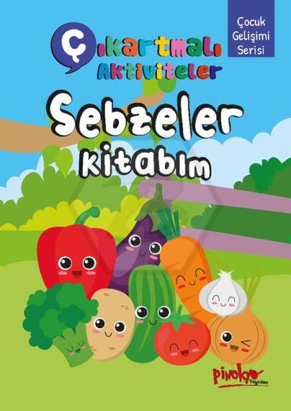 Çıkartmalı Sebzeler Kitabım+Stıcker (16 Sayfa)