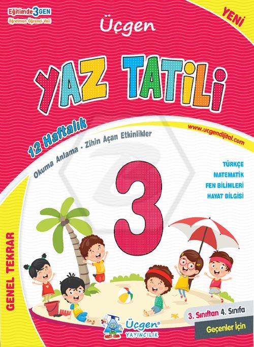 3. Sınıf YAZ TATİLİ 12 Haftalık Tekrar Çalışmaları