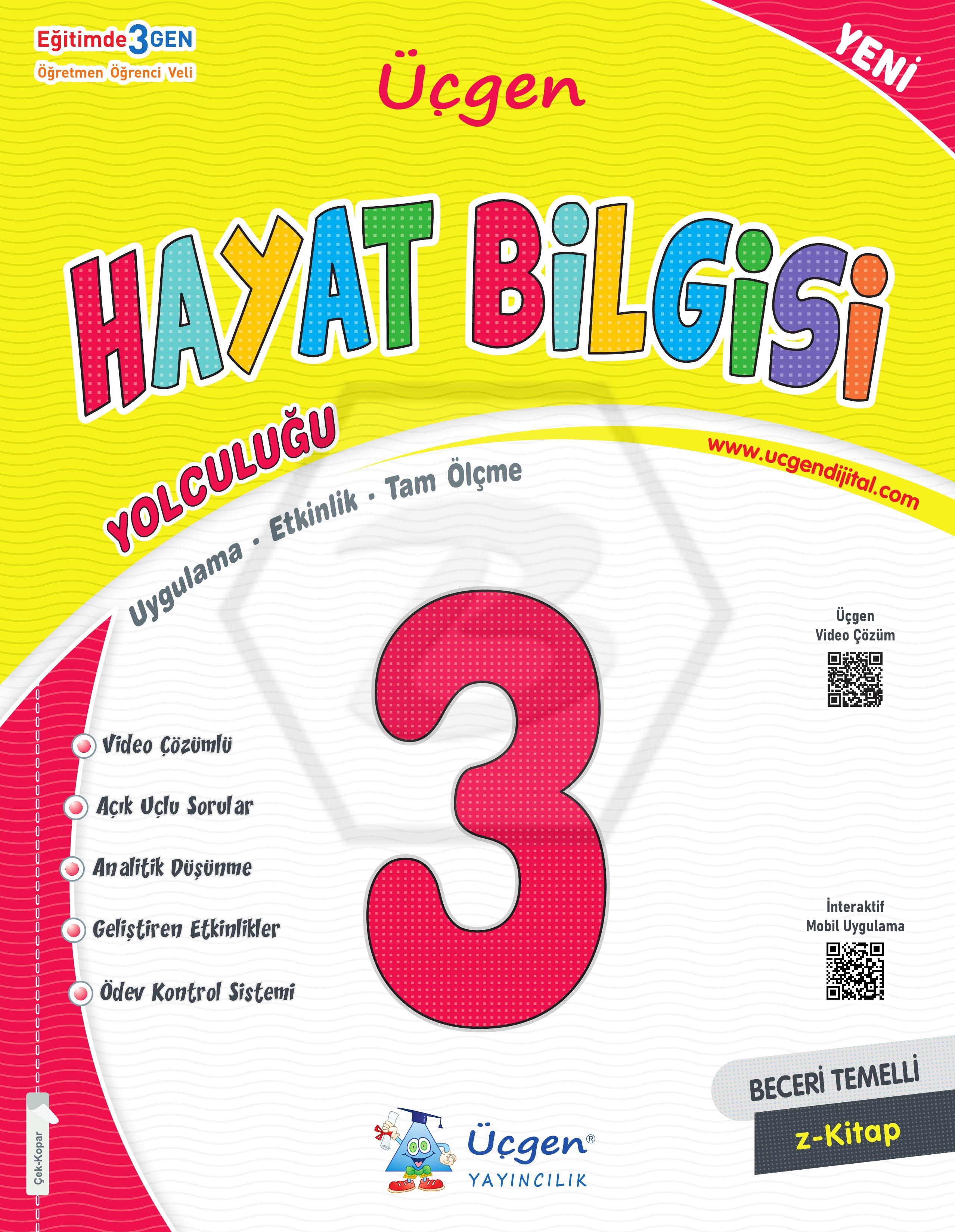 3. Sınıf Beceri Temelli - HAYAT BİLGİSİ Yolculuğu - 2025