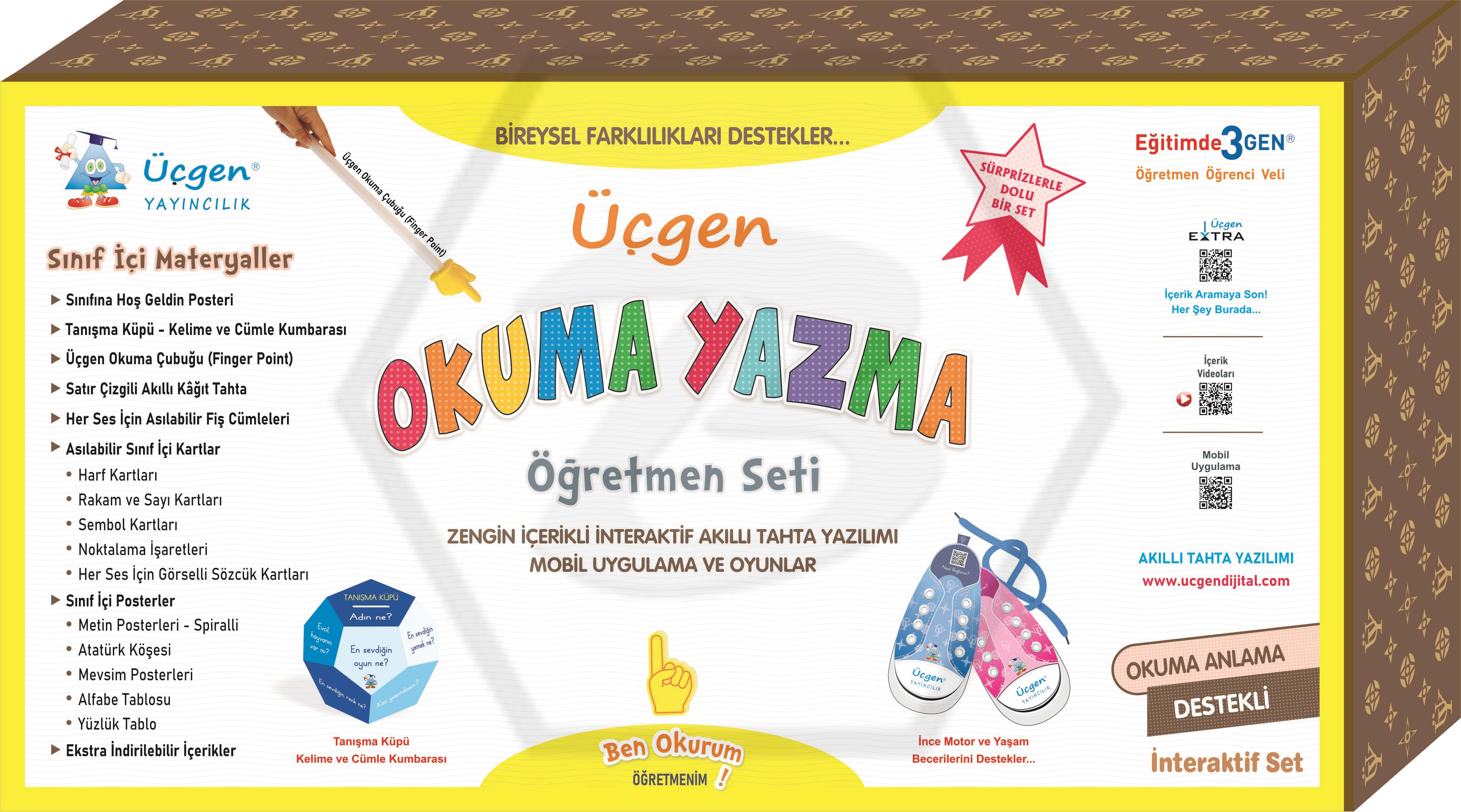 1. Sınıf OKUMA YAZMA - ÖĞRETMEN SETİ - 2025