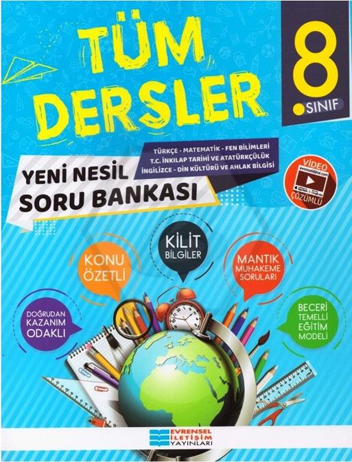 8.Sınıf Tüm Dersler Yeni Nesil Soru Bankası