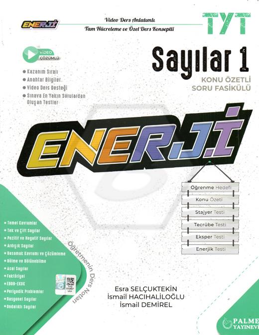 TYT Enerji Sayılar 1 Konu Özetli Soru Fasikülü