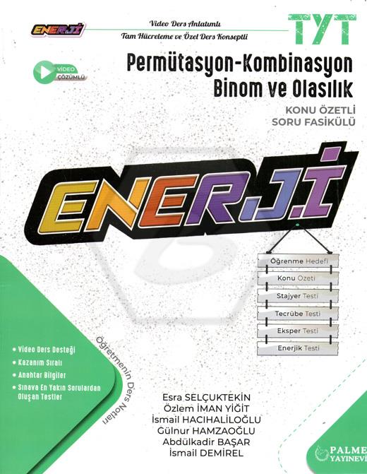 TYT Enerji Permütasyon Kombinasyon Binom Ve Olasılık Konu Özetli Soru Fasikülü