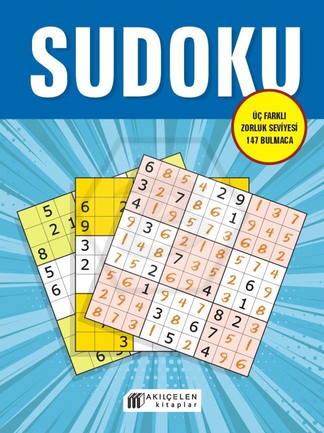 Sudoku - Üç Farklı Zorluk Seviyesi 147 Bulmaca