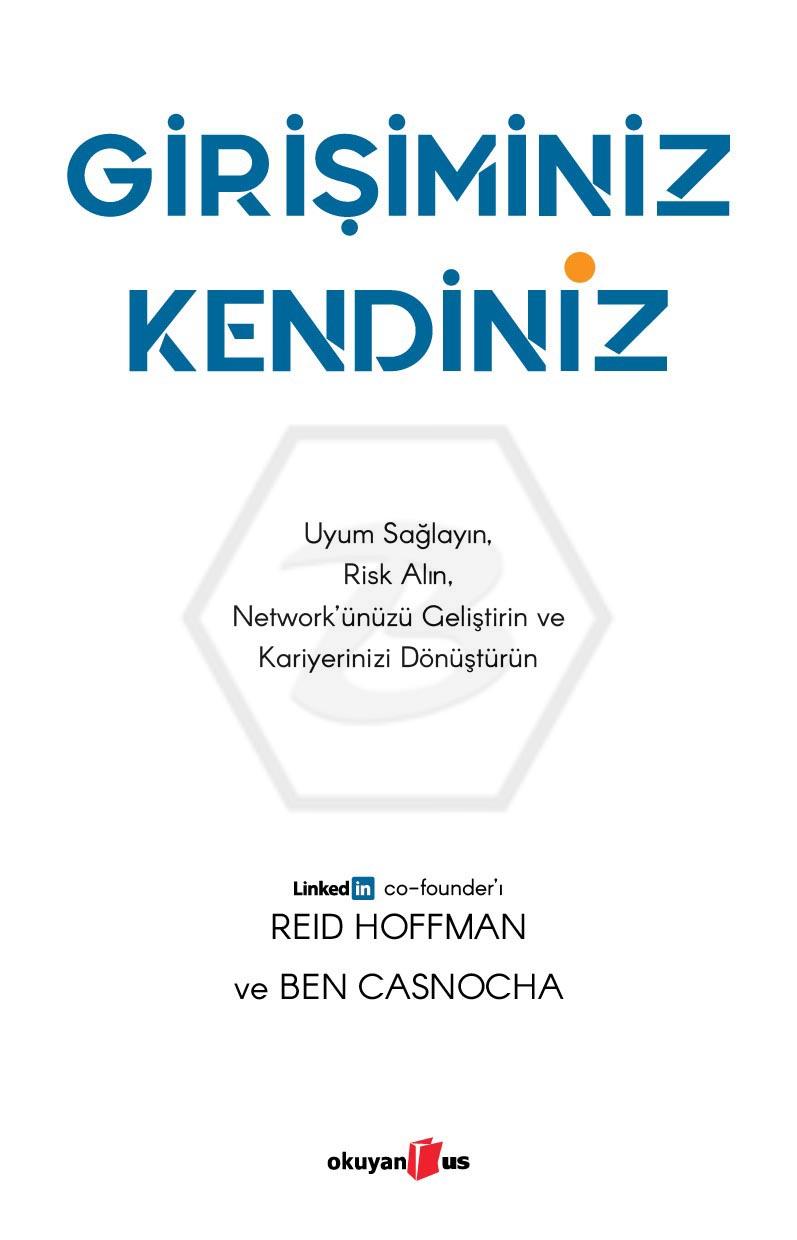 Girişiminiz Kendiniz