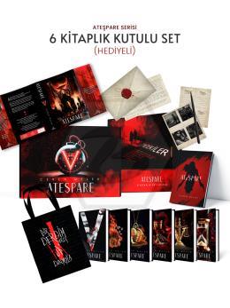 Ateşpare Serisi 6 Kitaplık Hediyeli Set Ciltli