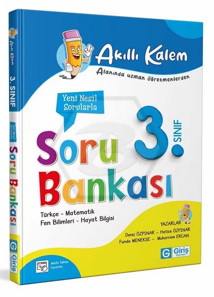 3.Sınıf Akıllı Kalem Tüm Dersler Soru Bankası