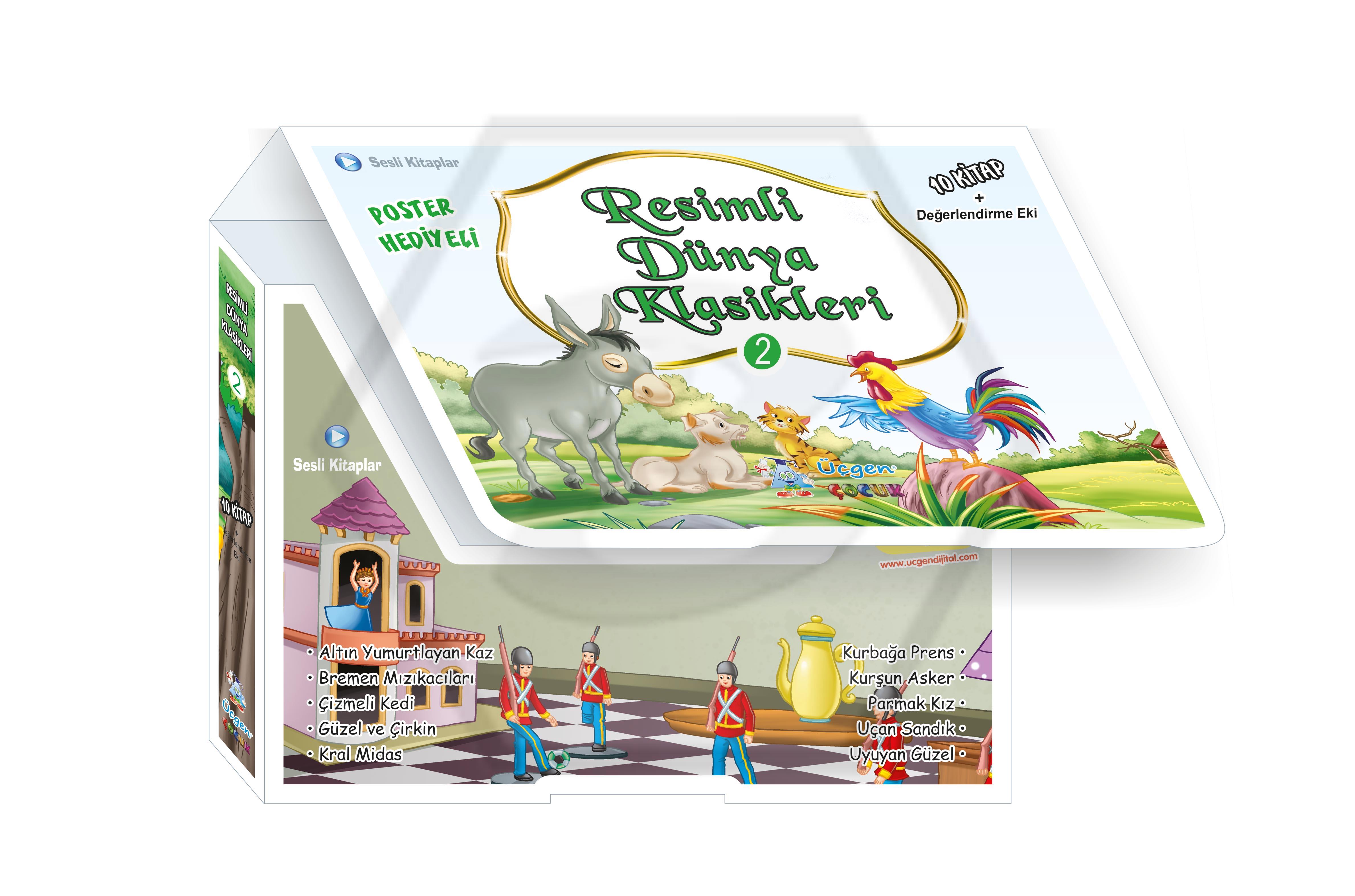 RESİMLİ DÜNYA KLASİKLERİ 2 - Yeşil Seri - YENİ