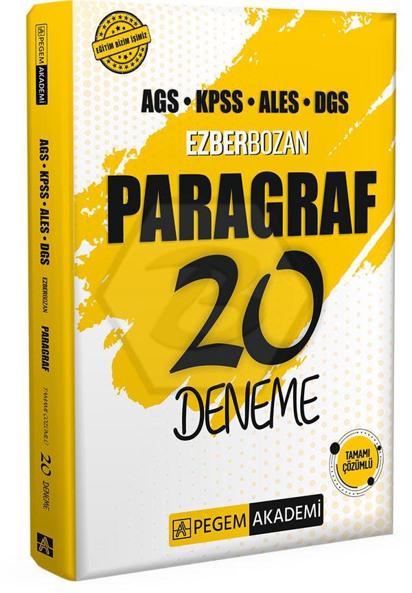 KPSS-ALES-DGS Ezberbozan Paragraf 20 Deneme