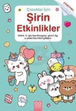 Çocuklar için Şirin Etkinlikler - Çıkartmalı