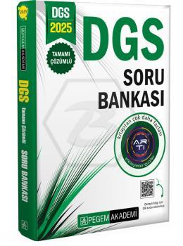 2025 DGS Tamamı Çözümlü Soru Bankası    