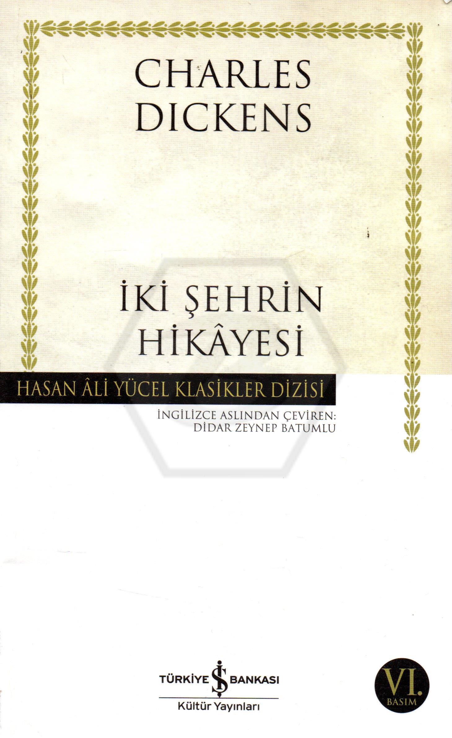 İki Şehrin Hikayesi