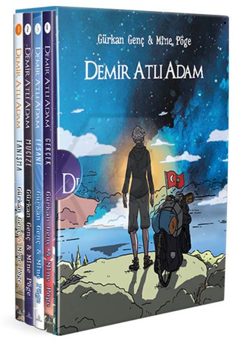 Demir Atlı Adam Ciltli Set (4 Kitap Takım - Ciltli)