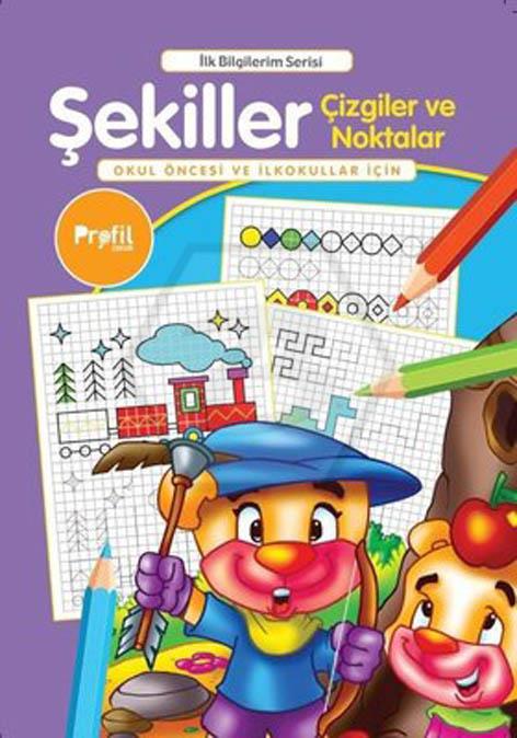 Şekiller Çizgiler ve Noktalar - Okul Öncesi ve İlkokullar İçin
