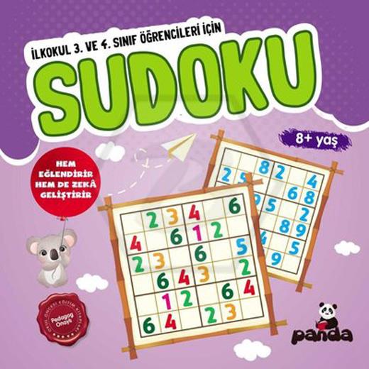 Sudoku 8+ Yaş - İlkokul 3. ve 4. Sınıf Öğrencileri İçin