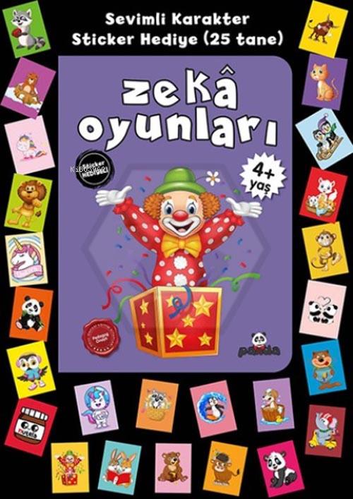 Zeka Oyunları - Stickerli 4+Yaş