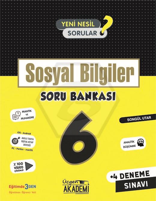 6. Sınıf - SOSYAL BİLGİLER - Soru Bankası