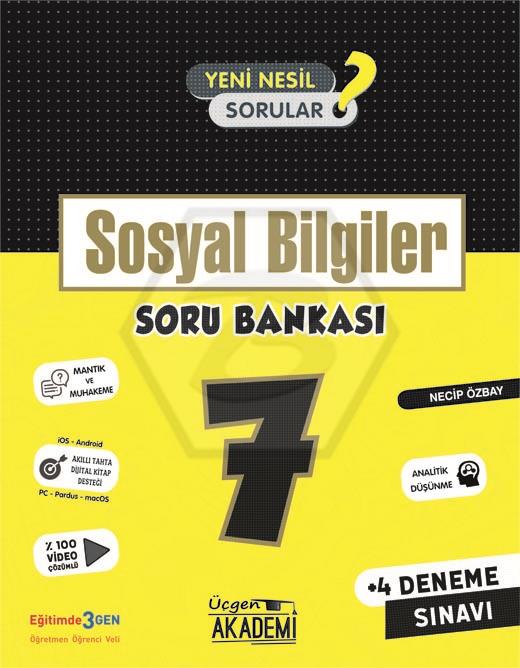 7. Sınıf - SOSYAL BİLGİLER - Soru Bankası