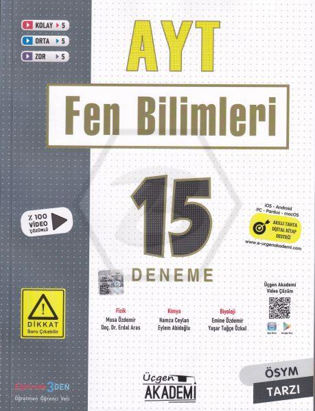 AYT - FEN BİLİMLERİ - 15 li Deneme Sınavı