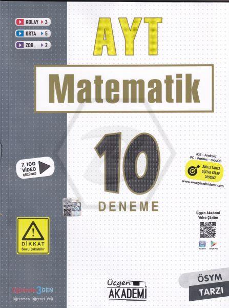 AYT - MATEMATİK - 10 lu Deneme Sınavı