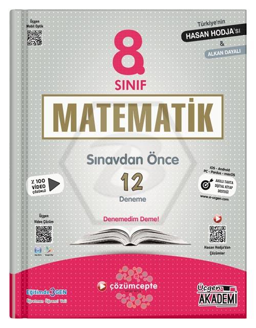 8. Sınıf - Hasan Hodja MATEMATİK - 12 li Deneme Sınavı