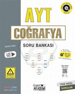 AYT COĞRAFYA - Soru Bankası