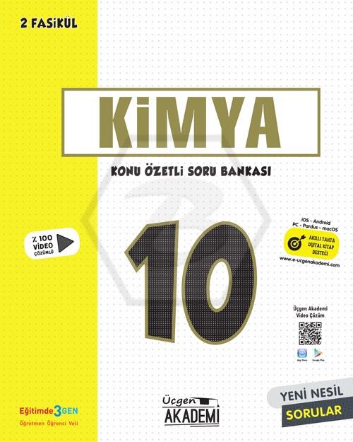 10. Sınıf KİMYA - Konu Özetli Soru Bankası - 2 Fasikül