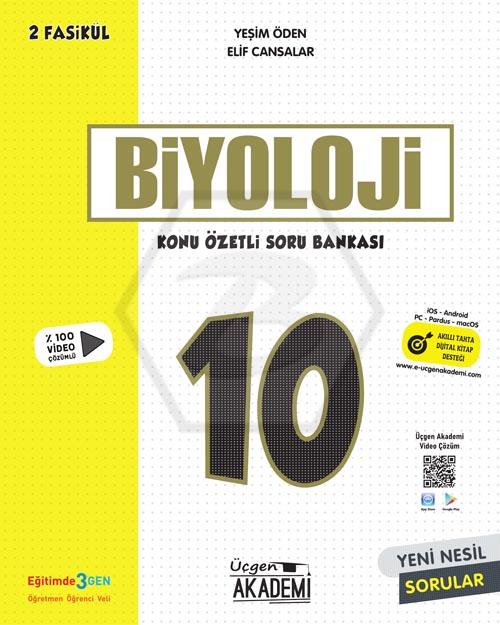 10. Sınıf BİYOLOJİ - Konu Özetli Soru Bankası - 2 Fasikül