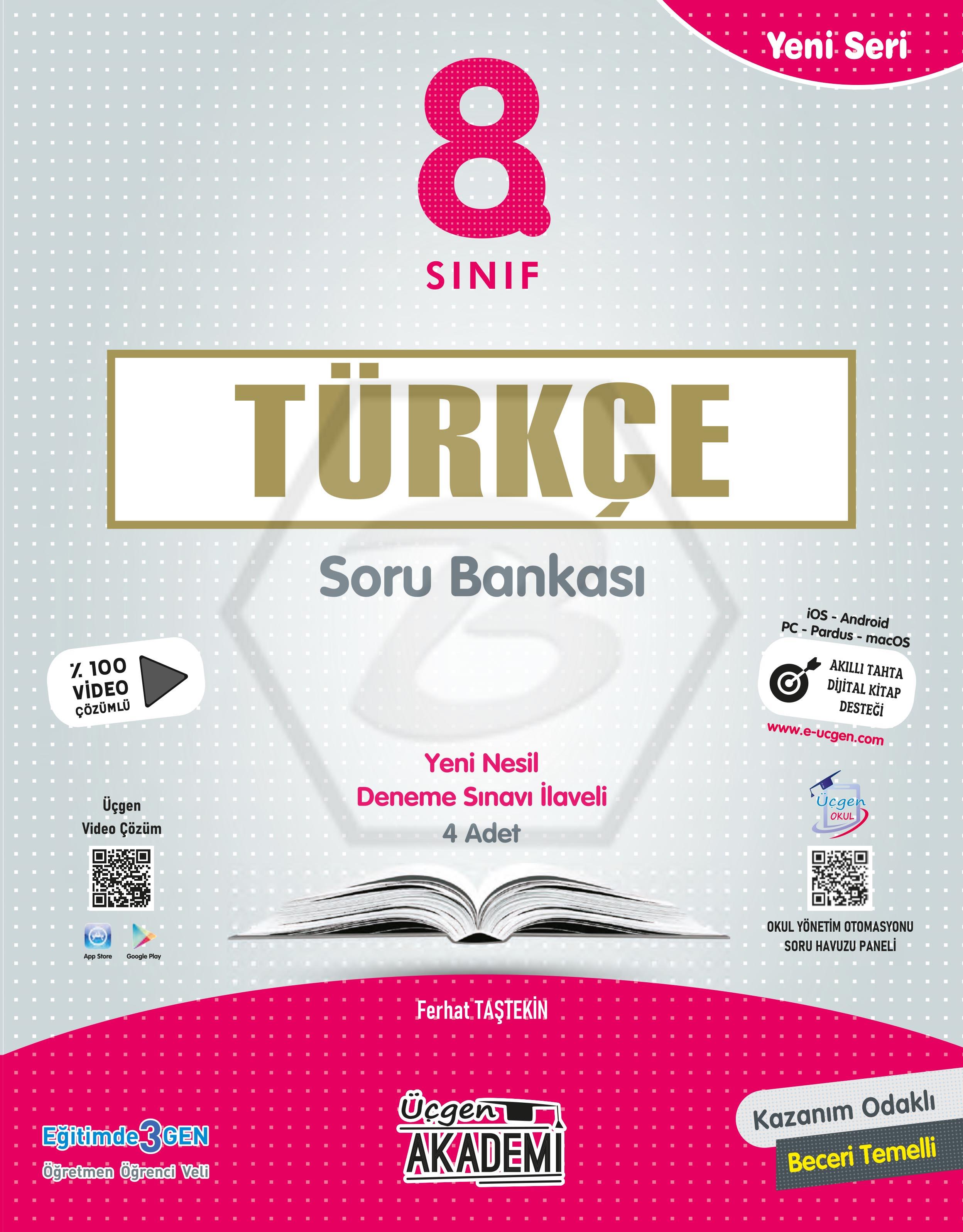 8. Sınıf - Yeni Seri TÜRKÇE - Soru Bankası