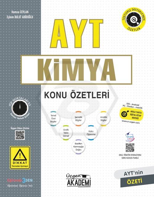 AYT KİMYA - Konu Özeti