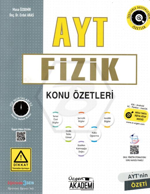 AYT FİZİK - Konu Özetleri