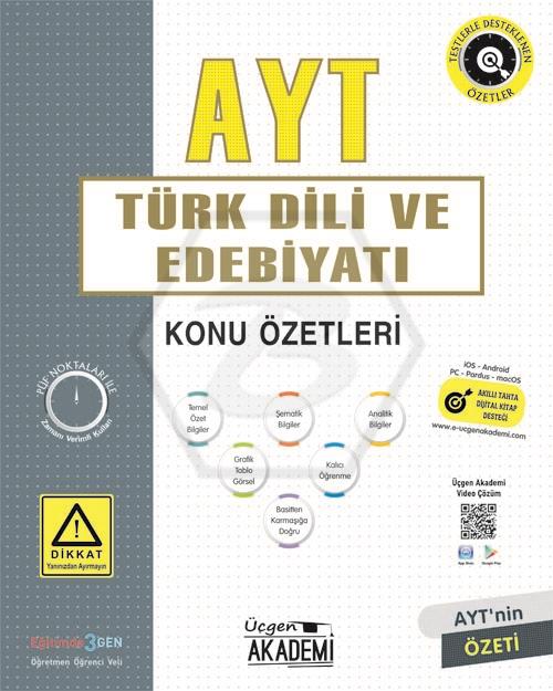 AYT EDEBİYAT - Konu Özeti