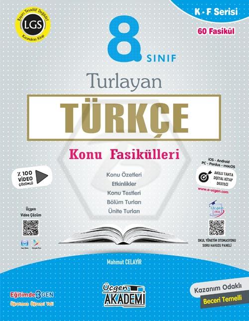 8. Sınıf - TÜRKÇE - Turlayan Konu Fasikülleri