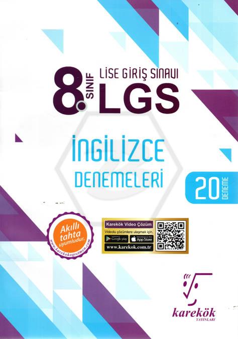 8.Sınıf LGS İngilizce 20li Deneme Sınavı