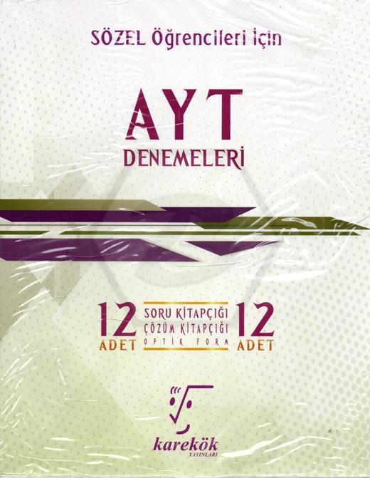 AYT Sözel 12li Deneme Sınavı