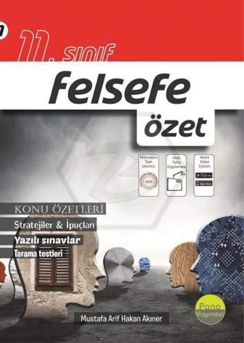 11.Sınıf Felsefe Özet