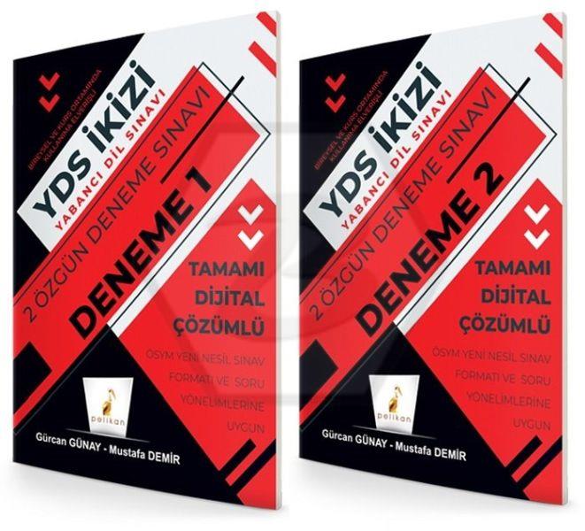 YDS İkizi 2 Özgün Deneme Sınavı Dijital Çözümlü