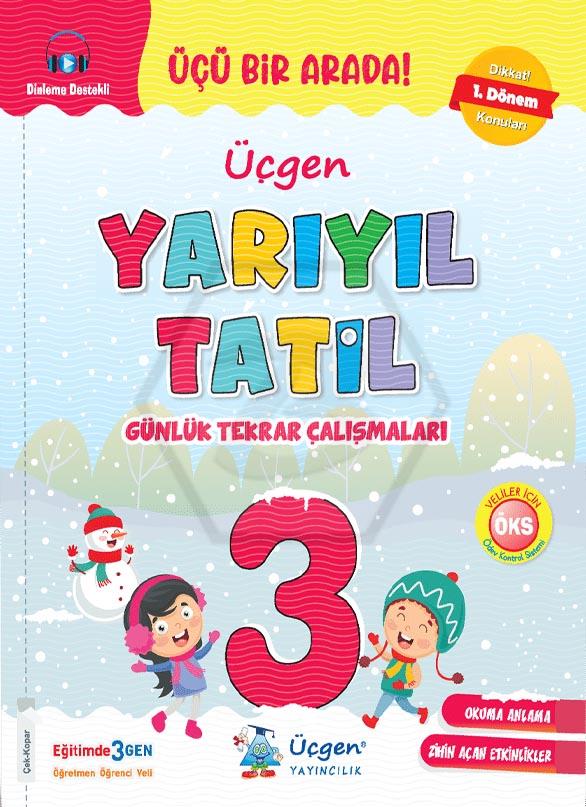 3. Sınıf YARIYIL TATİL  Günlük Tekrar Çalışmaları - 2023/2024