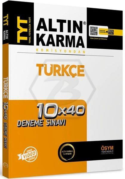 TYT Türkçe 10 x 40 Branş Deneme